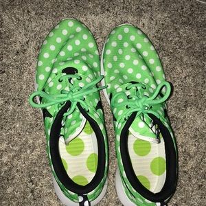 Nike Roshe Run Polka Dot Pack Green